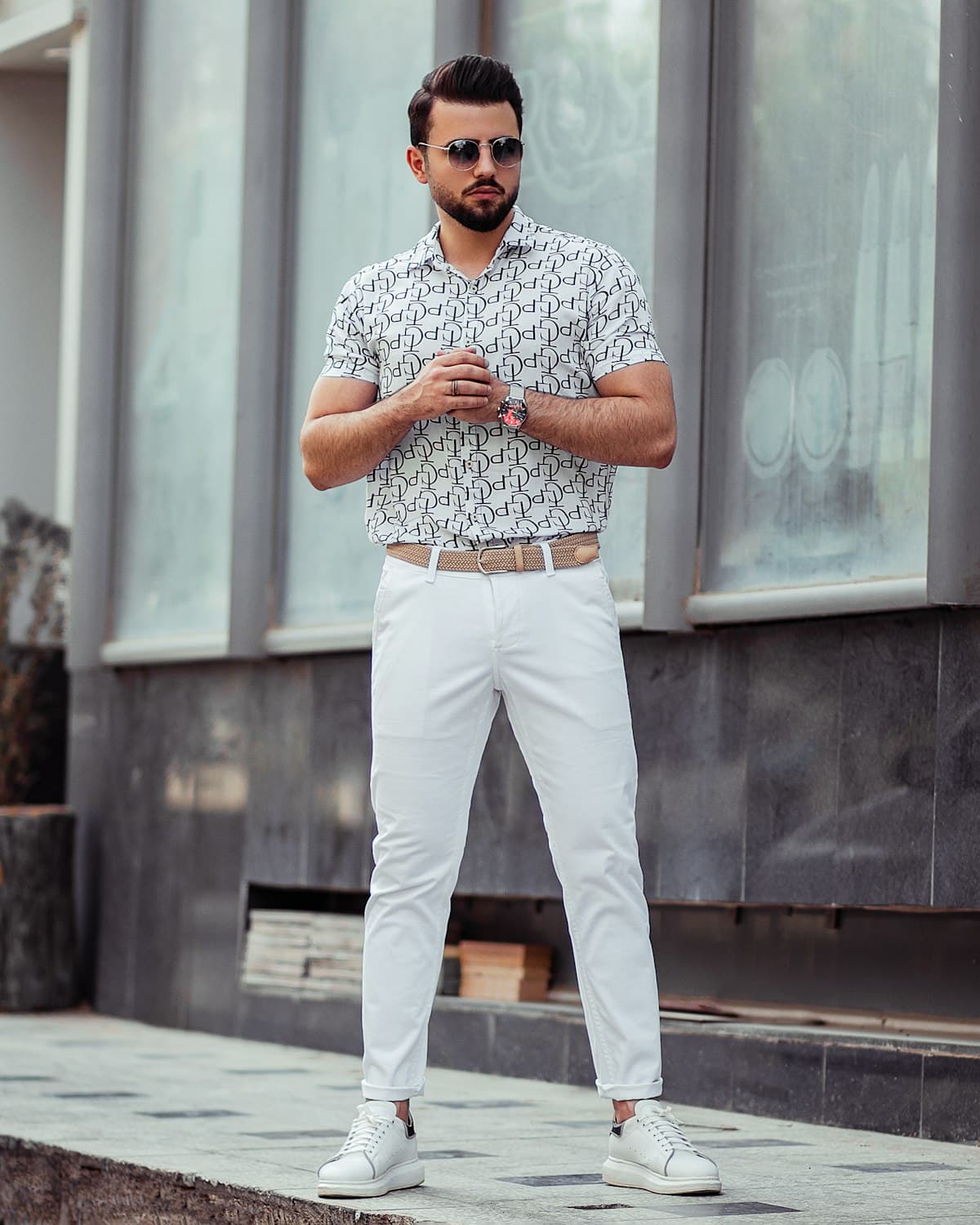 Relaxed Twill Overshirt